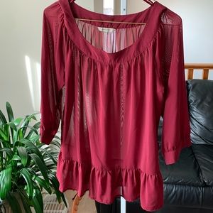 RW & Co Women’s Blouse Size M